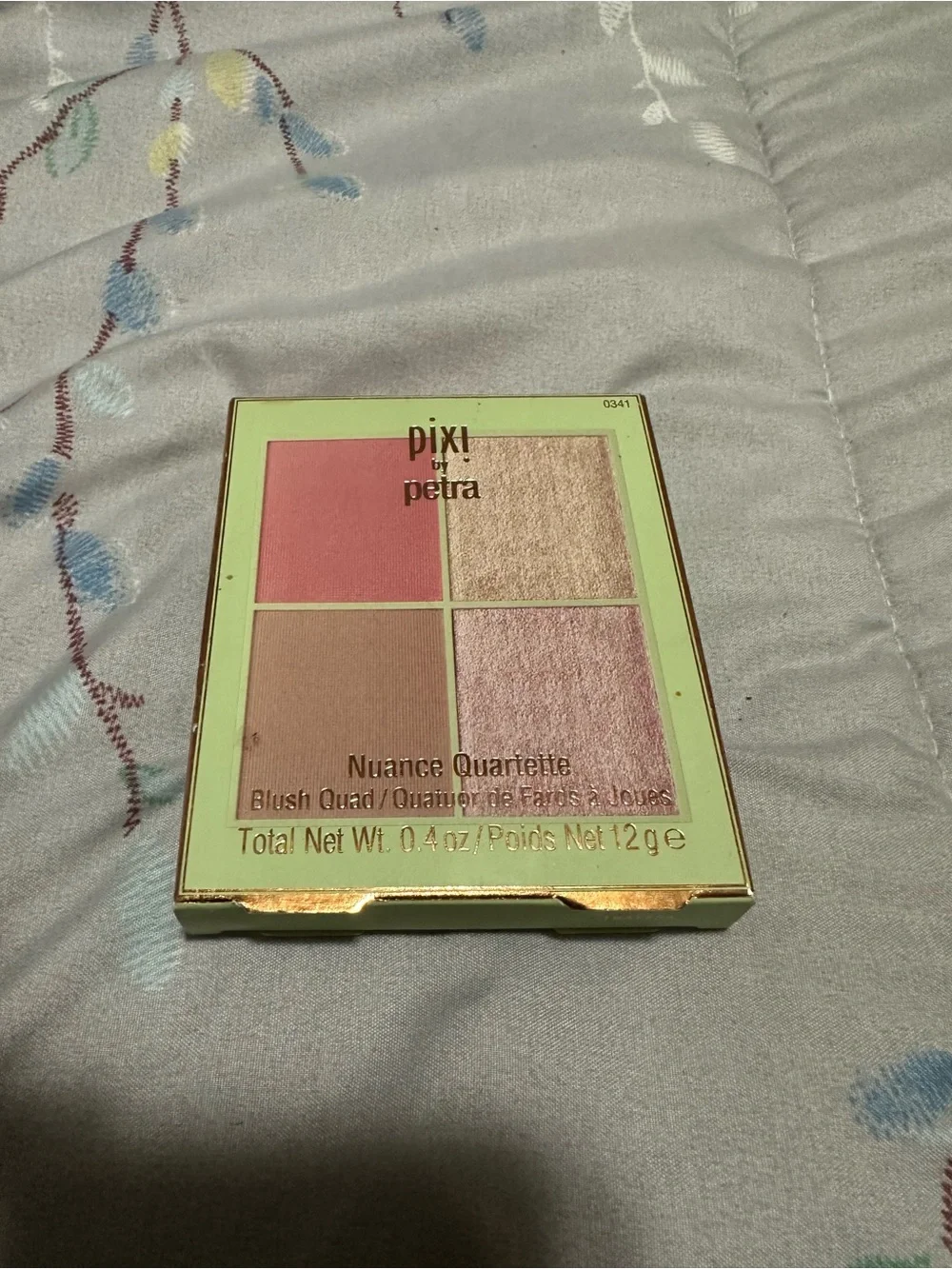Pixi Nuance Quartette Blush Quad — Pink & Champagne Glow